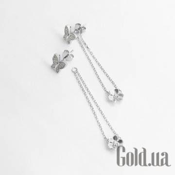 Серьги с подвесками Silvex925 Серьги с подвесками Silvex925