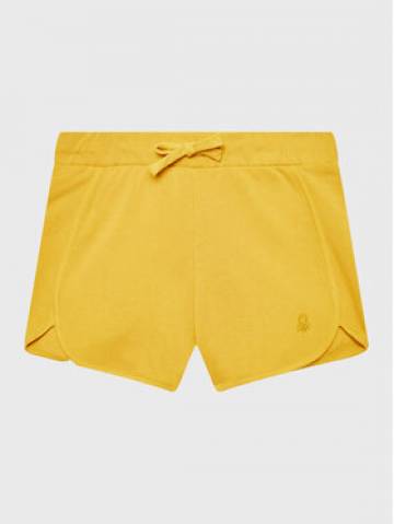 United Colors Of Benetton Спортивні шорти 3J70G900O Жовтий Regular Fit United Colors Of Benetton Спортивні шорти 3J70G900O Жовтий Regular Fit