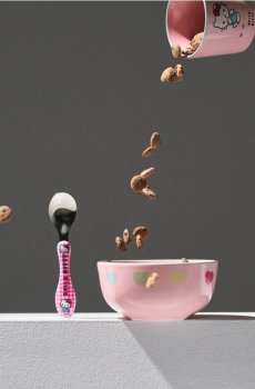 Керамічна миска Hello Kitty - різнобарвний