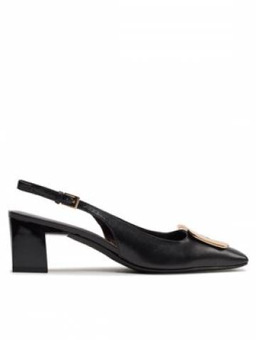 Tory Burch Босоніжки 156479 Чорний Tory Burch Босоніжки 156479 Чорний