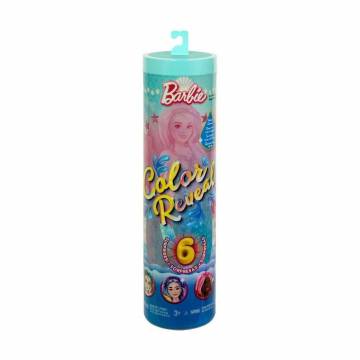 Кукла-сюрприз Barbie Color Reveal Тайны моря, с 3 лет, 32.5*8.5*8.5 см (HRK12) Кукла-сюрприз Barbie Color Reveal Тайны моря, с 3 лет, 32.5*8.5*8.5 см (HRK12)