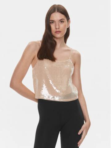 Calvin Klein Jeans Топ J20J222615 Бежевий Regular Fit Calvin Klein Jeans Топ J20J222615 Бежевий Regular Fit