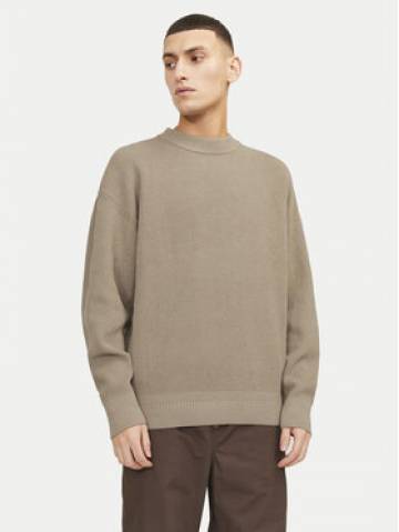 Jack&Jones Светр 12260041 Бежевий Relaxed Fit Jack&Jones Светр 12260041 Бежевий Relaxed Fit