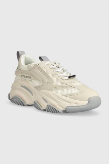 Кроссовки Steve Madden Possession-E цвет бежевый SM19000033 Кроссовки Steve Madden Possession-E цвет бежевый SM19000033