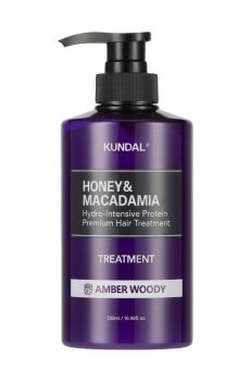 Кондиционер для волос Kundal Honey & Macadamia Protein Hair Treatment, Amber Woody, 500 мл
