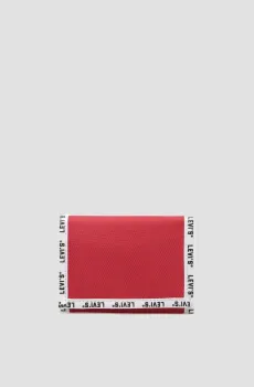 Мужской красный кошелек Красный ONESIZE Levi’s® 229912;8.87