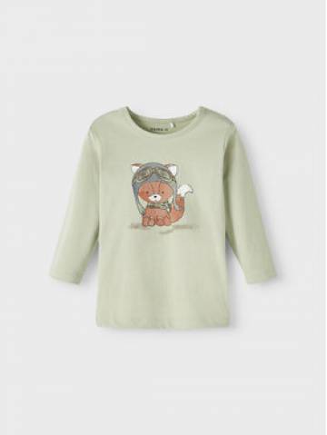 NAME IT Блузка 13205040 Зелений Regular Fit NAME IT Блузка 13205040 Зелений Regular Fit