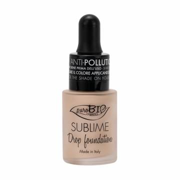 Уценка! Тональная основа для лица PuroBio Cosmetics Sublime Drop Foundation, 01Y, 15 мл Уценка! Тональная основа для лица PuroBio Cosmetics Sublime Drop Foundation, 01Y, 15 мл