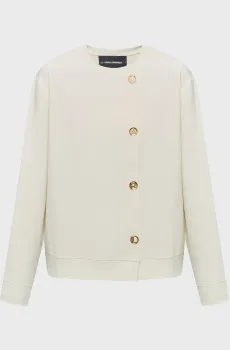 Женский бежевый свитшот DAILY Бежевый S Karl Lagerfeld B1W20015