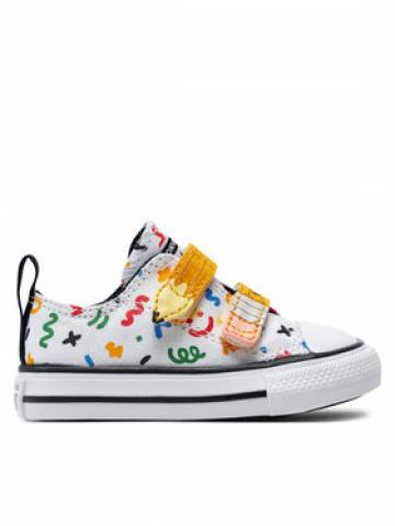 Converse Кеди Chuck Taylor All Star Easy-On Doodles A07219C Білий Converse Кеди Chuck Taylor All Star Easy-On Doodles A07219C Білий