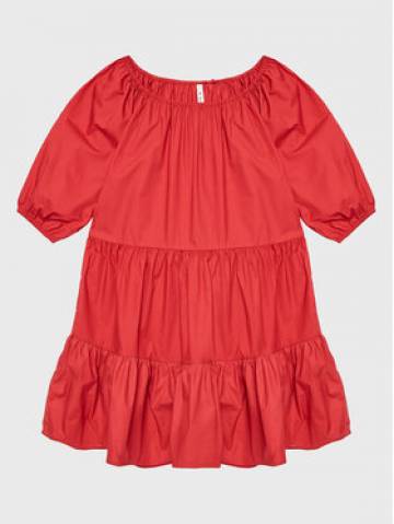Pepe Jeans Повсякденна сукня Soraya PG951601 Червоний Regular Fit Pepe Jeans Повсякденна сукня Soraya PG951601 Червоний Regular Fit