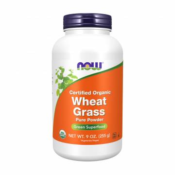 Пророщенная пшеница NOW foods Wheat Grass в порошке, 255 г Пророщенная пшеница NOW foods Wheat Grass в порошке, 255 г