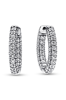 Сережки "Рядочок паве"