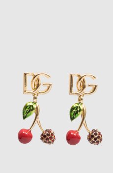 Золотые серьги с фианитами