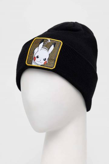 Шапка Capslab X Pokemon цвет чёрный Шапка Capslab X Pokemon цвет чёрный
