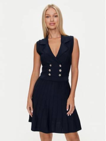 Morgan Коктейльна сукня 242-RMOPI Cиній Slim Fit Morgan Коктейльна сукня 242-RMOPI Cиній Slim Fit