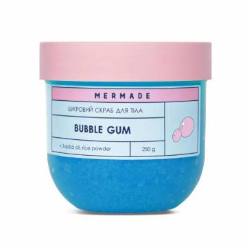 Цукровий скраб для тіла Mermade Bubble Gum 250 г (MRSS0001) Цукровий скраб для тіла Mermade Bubble Gum 250 г (MRSS0001)