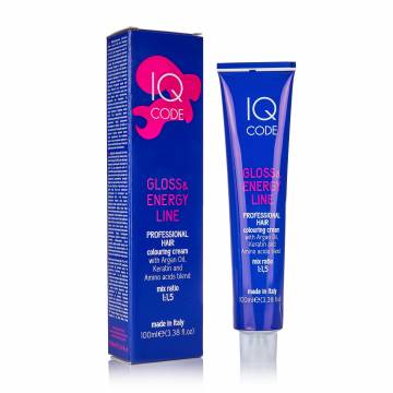 Профессиональная краска для волос IQ Code Gloss & Energy Line, 3/00 Интенсивный темно-каштановый, 100 мл Профессиональная краска для волос IQ Code Gloss & Energy Line, 3/00 Интенсивный темно-каштановый, 100 мл