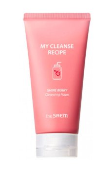 Пенка для умывания The Saem My Cleanse Recipe Shine Berry Cleansing Foam, 150 мл