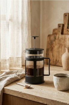 Заварака для кави типу French Press - чорний