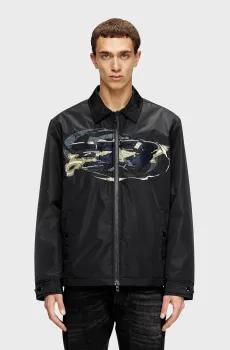 Мужская черная куртка J-OACHIM-D-PADD Черный 46 Diesel A19519 0AJFS