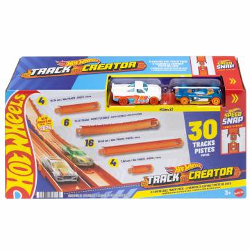 Ігровий набір Hot Wheels Track creator Доріжки для треку з 2 машинками (JDW42) Ігровий набір Hot Wheels Track creator Доріжки для треку з 2 машинками (JDW42)