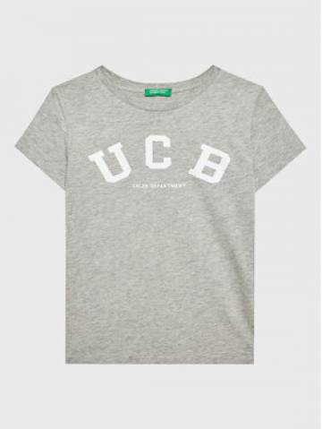 United Colors Of Benetton Футболка 3096C10C6 Сірий Regular Fit United Colors Of Benetton Футболка 3096C10C6 Сірий Regular Fit