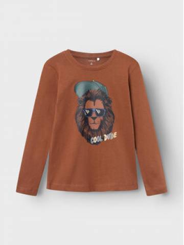 NAME IT Блузка 13220044 Коричневий Regular Fit NAME IT Блузка 13220044 Коричневий Regular Fit