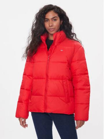 Tommy Jeans Пуховик DW0DW15963 Червоний Regular Fit Tommy Jeans Пуховик DW0DW15963 Червоний Regular Fit