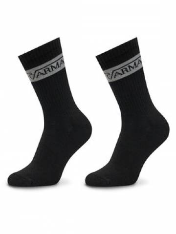 Emporio Armani Underwear Набір 2 пар високих чоловічих шкарпеток 303122 4F328 00020 Чорний Emporio Armani Underwear Набір 2 пар високих чоловічих шкарпеток 303122 4F328 00020 Чорний
