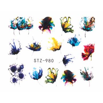 Водные наклейки для ногтей Vizavi Professional STZ (STZ-980) Водные наклейки для ногтей Vizavi Professional STZ (STZ-980)