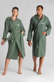 Зеленый халат (унисекс) Зеленый XS Arena 003210-600