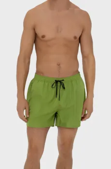 Мужские зеленые плавательные шорты Зеленый S MARC&ANDRE MS25-01