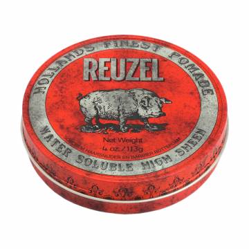 Помада для укладки волос Reuzel Red Pomade Water Soluble High Sheen, 113 г Помада для укладки волос Reuzel Red Pomade Water Soluble High Sheen, 113 г