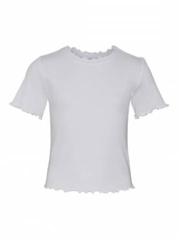 Pieces KIDS Футболка 17138625 Білий Slim Fit Pieces KIDS Футболка 17138625 Білий Slim Fit