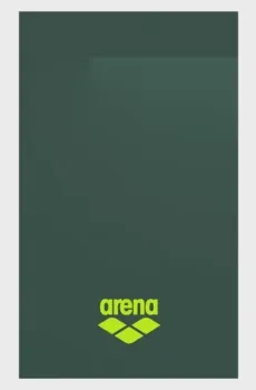 Темно-зеленое полотенце MICROFIBER TOWEL Зеленый ONESIZE Arena 009051-660