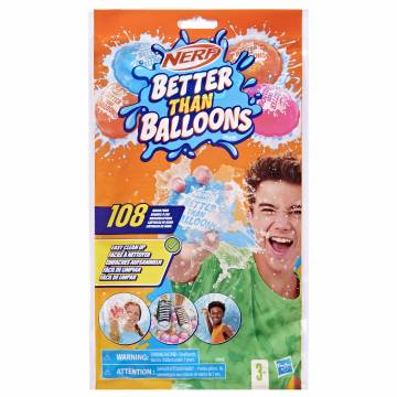 Ігровий набір Nerf Better than balloons Водяні кулі 108 штук (F8742) Ігровий набір Nerf Better than balloons Водяні кулі 108 штук (F8742)