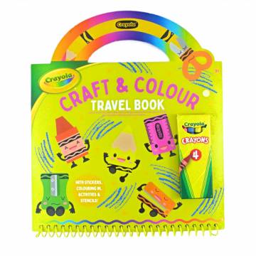 Книга для творчості Crayola Канцелярчики (22933-A) Книга для творчості Crayola Канцелярчики (22933-A)