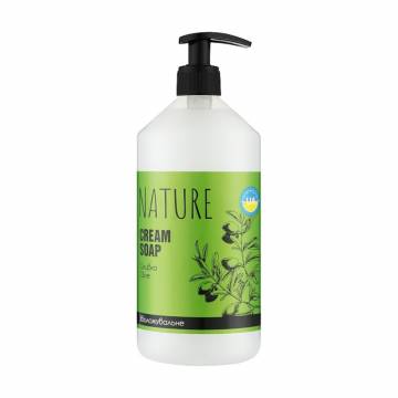 Жидкое увлажняющее крем-мыло Bioton Cosmetics Nature Cream Soap Оливка, 900 мл Жидкое увлажняющее крем-мыло Bioton Cosmetics Nature Cream Soap Оливка, 900 мл