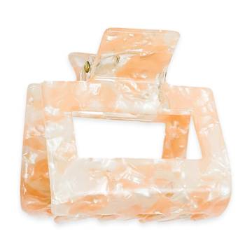 Заколка для волос Miso Краб, мраморная роза, 1 шт (N021/6) Заколка для волос Miso Краб, мраморная роза, 1 шт (N021/6)