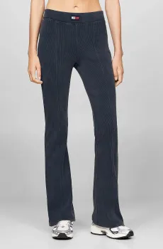 Женские темно-серые брюки TJCW ESSENTIALS LEGGING Серый M Tommy Jeans DW0DW19032