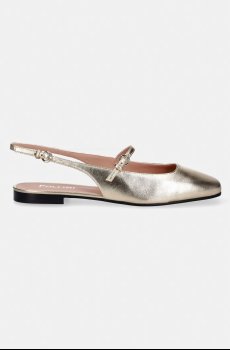 Кожаные балетки Pollini