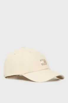 Женская бежевая кепка HERITAGE CANVAS Бежевый ONESIZE Tommy Jeans AW0AW17580