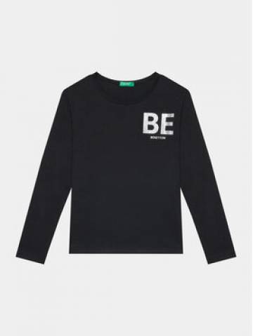 United Colors Of Benetton Блузка 3ATNC10EH Чорний Regular Fit United Colors Of Benetton Блузка 3ATNC10EH Чорний Regular Fit