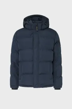 Мужская темно-синяя куртка Синий M Pepe Jeans PM403031