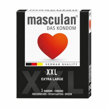 Презервативы Masculan XXL, 3 шт Презервативы Masculan XXL, 3 шт