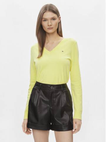 Tommy Hilfiger Светр WW0WW40098 Жовтий Regular Fit
