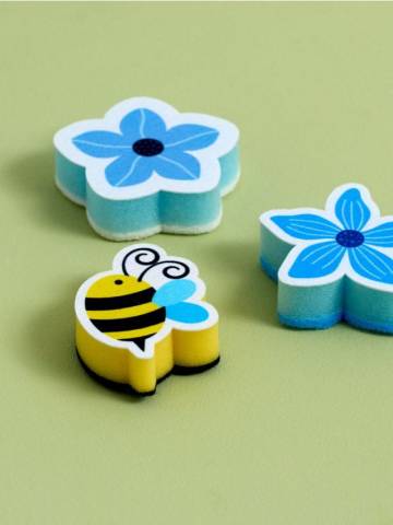 Губка для посуду 3 pack - різнобарвний Губка для посуду 3 pack - різнобарвний