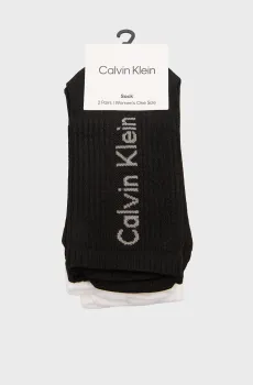 Женские носки (2 пары) BACK Разноцветный ONESIZE Calvin Klein 701235379