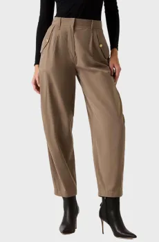 Женские бежевые брюки Бежевый XS Guess W6RB08.WJ692;G1EC